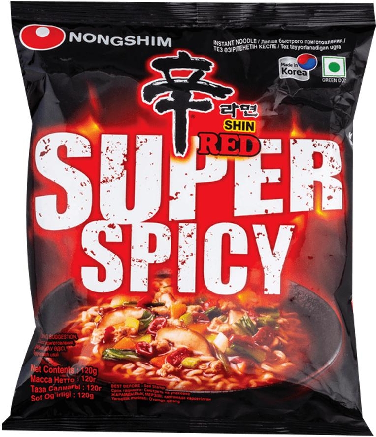 Zupka Shin Red Koreańska Super Hot 120g NONG SHIM